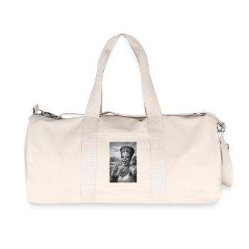 Portrait selfie de Néfertiti - Sac de sport en toile recyclée Stanley/Stella - blanc naturel - Devant