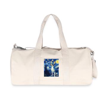 Chihuahua - Recycelte Canvas-Sporttasche von Stanley/Stella - Naturweiß - Vorne