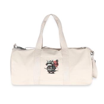 Samouraï sanglier en katana d’armure - Sac de sport en toile recyclée Stanley/Stella - blanc naturel - Devant