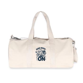 Renomodus an | Renovierung Heimwerker - Recycelte Canvas-Sporttasche von Stanley/Stella - Naturweiß - Vorne