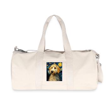 Havanese - Recycled Canvas Sports Bag by Stanley/Stella - natural - Front