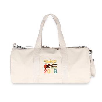 Vintage Guitar Limited Edition 2006 Design - Recycled Canvas Sports Bag by Stanley/Stella - natural - Front