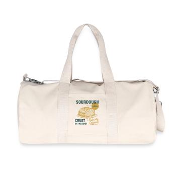 Sourdough Crust Enthusiast Bread Baking Baker - Recycled Canvas Sports Bag by Stanley/Stella - natural - Front