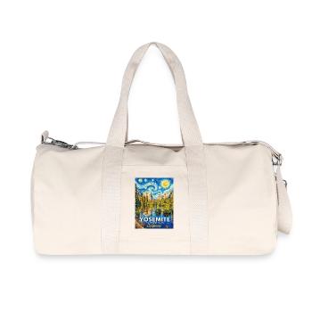 Yosemite National Park California - Recycelte Canvas-Sporttasche von Stanley/Stella - Naturweiß - Vorne