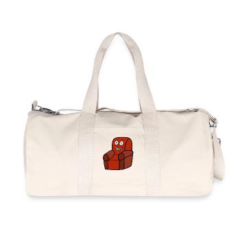 Retraite amicale après le travail - Sac de sport en toile recyclée Stanley/Stella - blanc naturel - Devant