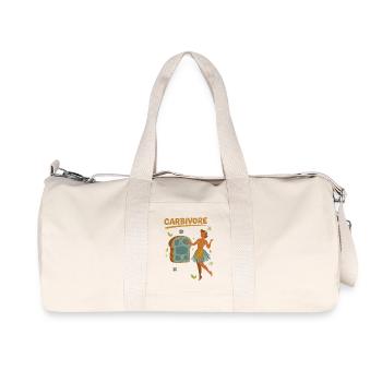Sauerteig Brot Backbäcker KARBIVORE Sauerteig - Recycelte Canvas-Sporttasche von Stanley/Stella - Naturweiß - Vorne