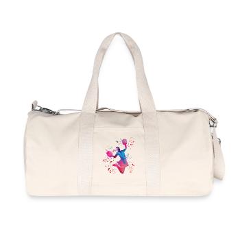 Cheerpom pom girls Mom Cheerleading - Sac de sport en toile recyclée Stanley/Stella - blanc naturel - Devant