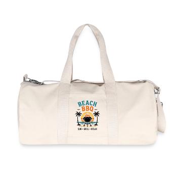 Beach BBQ Sun Grill Relax Grillmeister - Recycled Canvas Sports Bag by Stanley/Stella - natural - Front