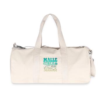 Malle Girls Tour Mallorca Holiday Party - Recycled Canvas Sports Bag by Stanley/Stella - natural - Front