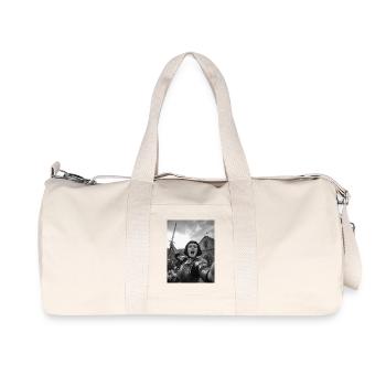 Johanna von Orléans Selfie - Recycelte Canvas-Sporttasche von Stanley/Stella - Naturweiß - Vorne