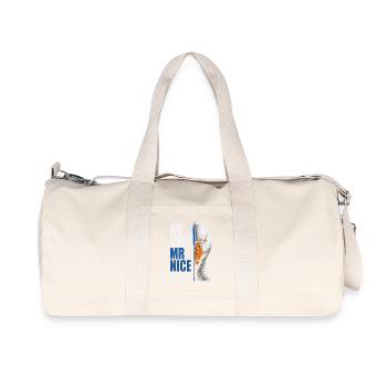 No longer a nice guy – duck revealed - Recycled Canvas Sports Bag by Stanley/Stella - natural - Front