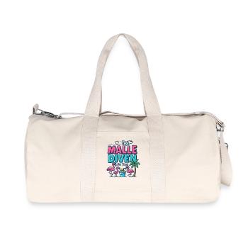Malle Divas On Tour Women's Flamingo Mallorca Party - Recycled Canvas Sports Bag by Stanley/Stella - natural - Front