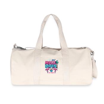Malle Divas On Tour Women's Flamingo Mallorca Party - Recycled Canvas Sports Bag by Stanley/Stella - natural - Front