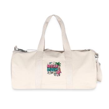 Malle Divas On Tour Women's Flamingo Mallorca Party - Recycled Canvas Sports Bag by Stanley/Stella - natural - Front