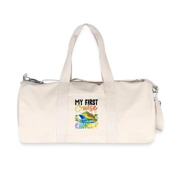 Ma première croisière à Cancún - Sac de sport en toile recyclée Stanley/Stella - blanc naturel - Devant