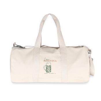 Malle Girlstrip Mallorca JGA Bier Geschenk - Recycelte Canvas-Sporttasche von Stanley/Stella - Naturweiß - Vorne