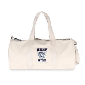 Pêche retirée à Ofishally - Sac de sport en toile recyclée Stanley/Stella - blanc naturel - Devant
