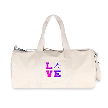 Idée d’athlète de pickleball pour les fans de pickleball - Sac de sport en toile recyclée Stanley/Stella - blanc naturel - Devant