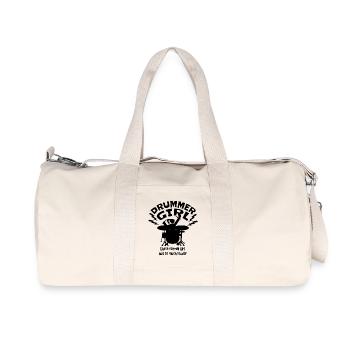 Drummer_Girl_Neu_2 - Recycled Canvas Sports Bag by Stanley/Stella - natural - Front