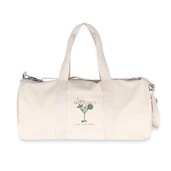 Greece Mykonos Holiday Beach Girls Trip Bachelor Party - Recycled Canvas Sports Bag by Stanley/Stella - natural - Front