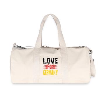Pour le maillot de fan de grunge allemand - Sac de sport en toile recyclée Stanley/Stella - blanc naturel - Devant