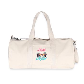 Équipe de la fête de Prague - Sac de sport en toile recyclée Stanley/Stella - blanc naturel - Devant