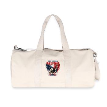 250 years of Pure Kraft Adler - Recycled Canvas Sports Bag by Stanley/Stella - natural - Front
