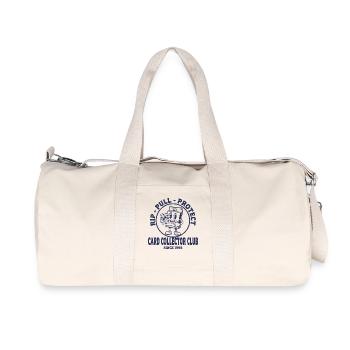 Rip Pull Protect Card Collector Club Since 1998 - Recycled Canvas Sports Bag by Stanley/Stella - natural - Front