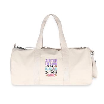 Belle-sœur de la fille d’anniversaire de la K-Pop - Sac de sport en toile recyclée Stanley/Stella - blanc naturel - Devant