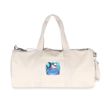 Megalodons Megalodon - Recycled Canvas Sports Bag by Stanley/Stella - natural - Front