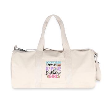 Godfather of The K-Pop Birthday Girl - Recycelte Canvas-Sporttasche von Stanley/Stella - Naturweiß - Vorne