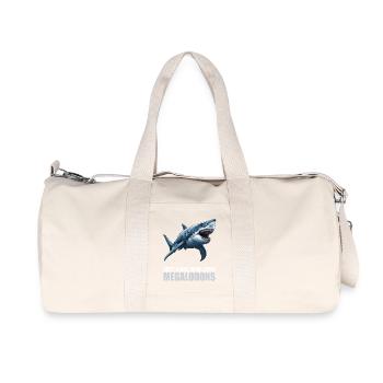 Megalodons Megalodon - Recycled Canvas Sports Bag by Stanley/Stella - natural - Front