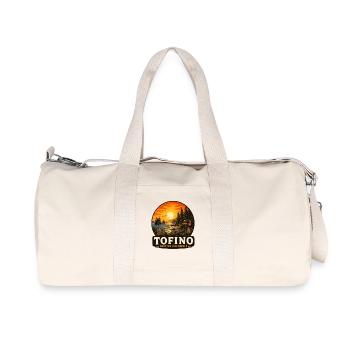Madeira, island, Portugal, vacation, Mediterranean - Recycled Canvas Sports Bag by Stanley/Stella - natural - Front