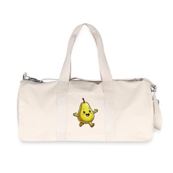 Gehende Birne - Recycelte Canvas-Sporttasche von Stanley/Stella - Naturweiß - Vorne