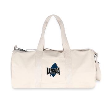 Grèce Île de Lefkada, Grèce Mémoire de voyage en Grèce - Sac de sport en toile recyclée Stanley/Stella - blanc naturel - Devant