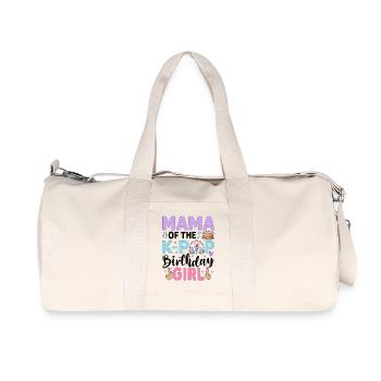 Maman de la fille d’anniversaire K-Pop - Sac de sport en toile recyclée Stanley/Stella - blanc naturel - Devant