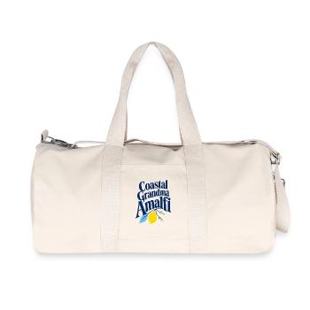 Coastal Grandma Amalfi Italy Vacation Lemon Lover - Recycled Canvas Sports Bag by Stanley/Stella - natural - Front