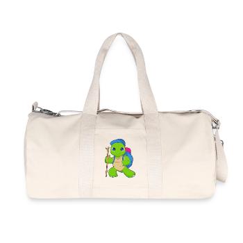 Randonnée à dos pour randonneurs de tortues - Sac de sport en toile recyclée Stanley/Stella - blanc naturel - Devant