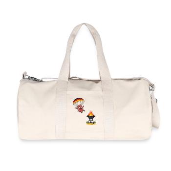 Bbq Today Will Be Grilled - Recycled Canvas Sports Bag by Stanley/Stella - natural - Front