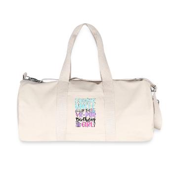 Oncle préféré de la fille d’anniversaire de K Pop - Sac de sport en toile recyclée Stanley/Stella - blanc naturel - Devant