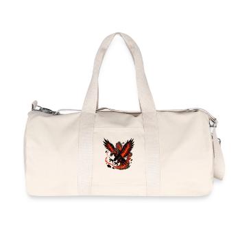 Vautour de Lave - Sac de sport en toile recyclée Stanley/Stella - blanc naturel - Devant