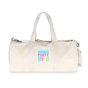 Sock Hop - Sac de sport en toile recyclée Stanley/Stella - blanc naturel - Devant