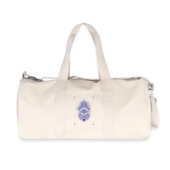 Spiritualité Géométrie Sacrée Symbole de la Foi Zen - Sac de sport en toile recyclée Stanley/Stella - blanc naturel - Devant