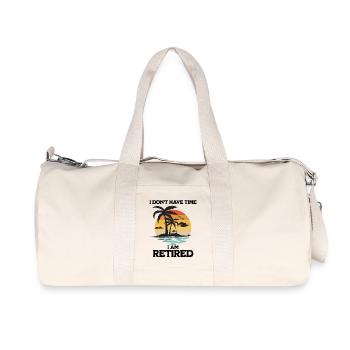 Retrait du Tropical Sunset - Sac de sport en toile recyclée Stanley/Stella - blanc naturel - Devant