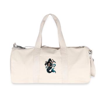 Sea Ninja Mermaid - Recycled Canvas Sports Bag by Stanley/Stella - natural - Front