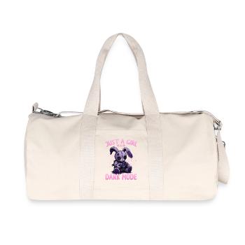 Pastel Goth Soft Goth Gaming Gamer - Recycled Canvas Sports Bag by Stanley/Stella - natural - Front