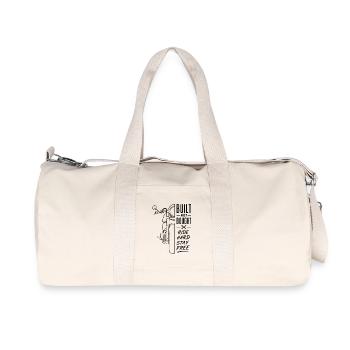 Vélo Hard Stay Free - Sac de sport en toile recyclée Stanley/Stella - blanc naturel - Devant