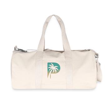 Paradis de palmiers estival, ambiance plage - Sac de sport en toile recyclée Stanley/Stella - blanc naturel - Devant