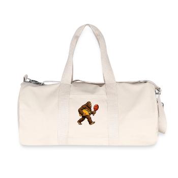 Bigfoot Taco Cinco de Mayo Lustiger Taco Bigfoot - Recycelte Canvas-Sporttasche von Stanley/Stella - Naturweiß - Vorne
