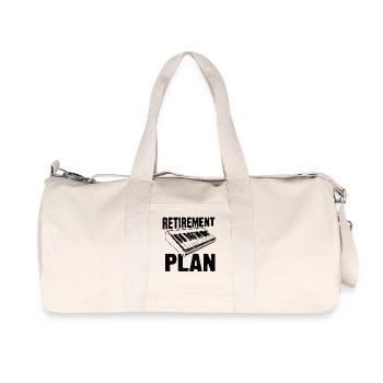 Retirement Plan Piano Keyboard - Recycelte Canvas-Sporttasche von Stanley/Stella - Naturweiß - Vorne